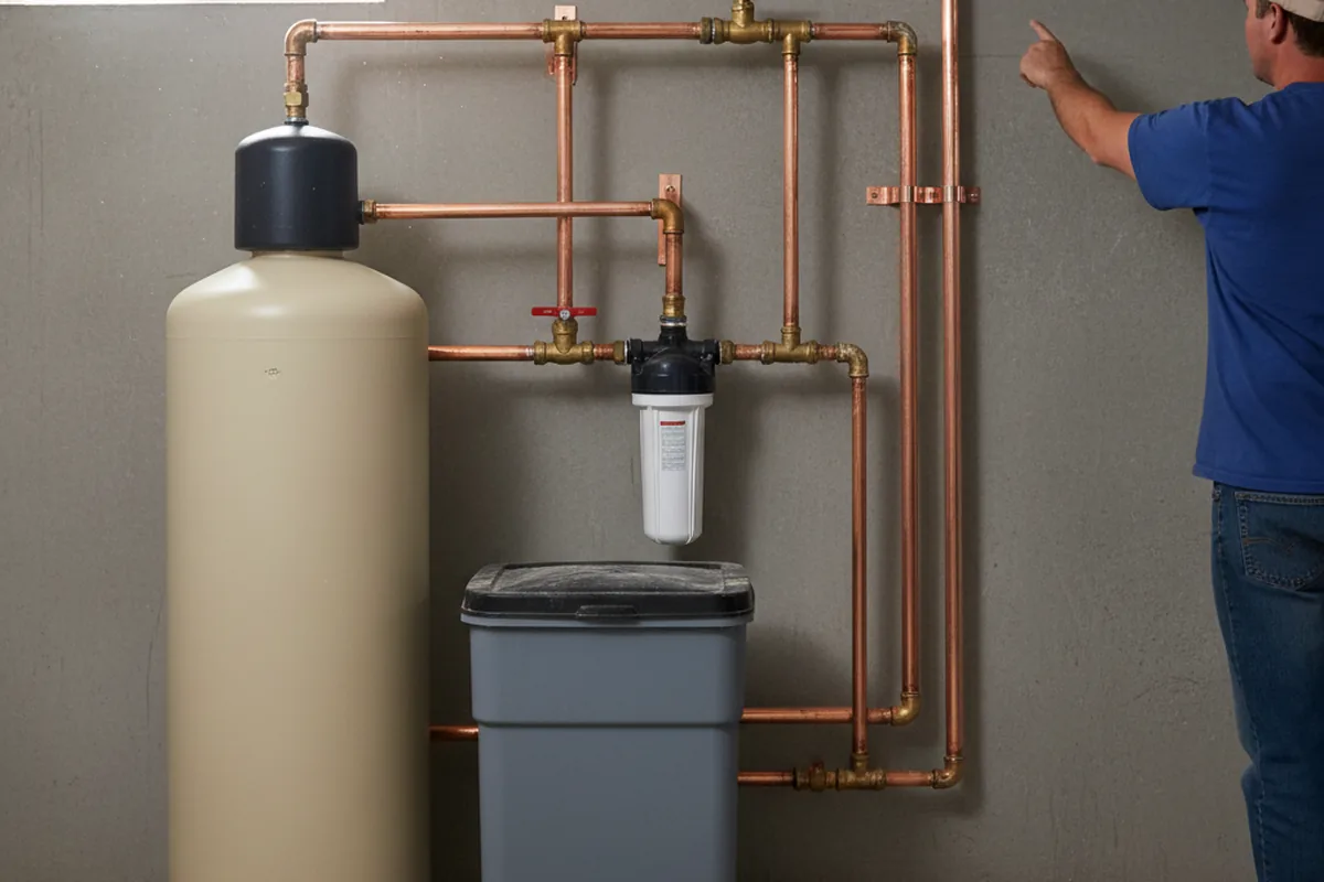 Whole-house water treatment system installed in Sea Island